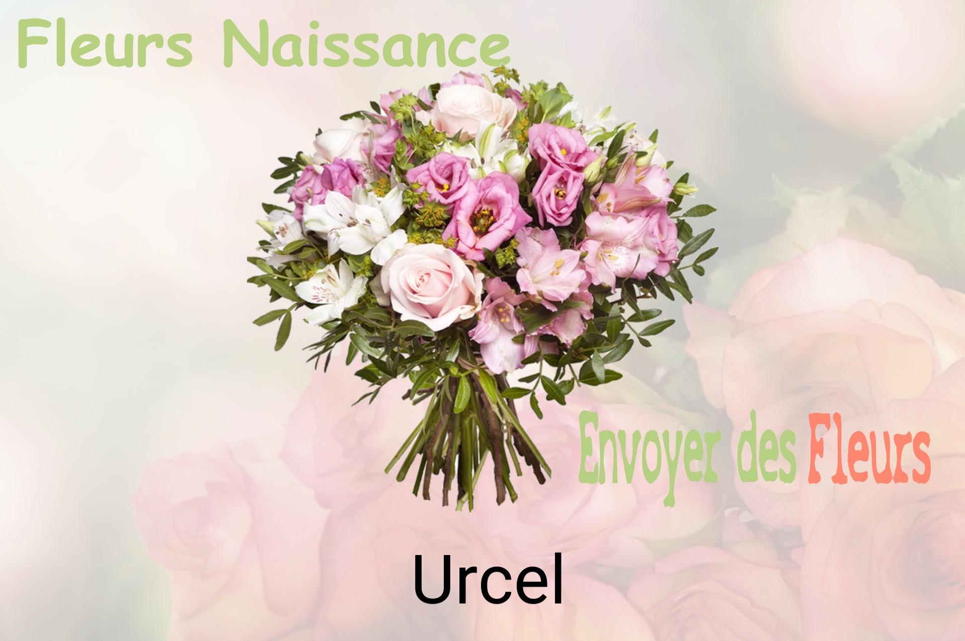 Bouquet de fleurs de naissance livré à Urcel